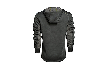 Image of Vortex Frontier Limits 1/4 Zip Hoodie Pullover - Mens, Grey Heather, Large, 220-17-GHTL