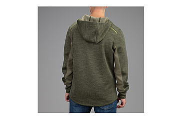Image of Vortex Frontier Limits 1/4 Zip Hoodie Pullover - Mens, Mayfly, Small, 220-17-MFYS