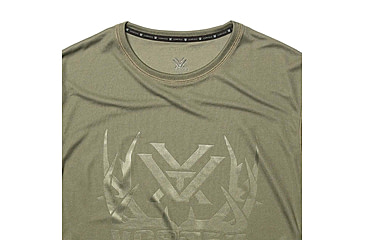 Image of Vortex Full Tine LS Performance Grid Shirt - Mens, Deep Lichen, M, 222-61-DBAM