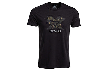 Image of Vortex OPMOD Bluprint Short Sleeve T-Shirt - Mens, Black, Small, 902-24-BLKS