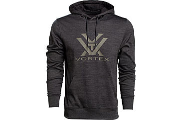 Image of Vortex Performance Hoodie - Mens, Black Heather, 3X, 220-56-DUO3X