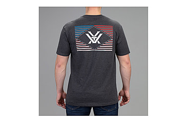 Image of Vortex Rank And File Short Sleeve T-Shirt - Mens, Charcoal Grey, 2XL, 121-12-CHH2X