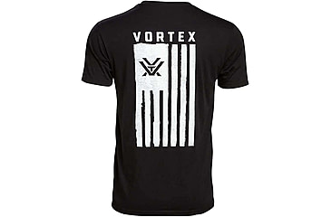 Image of Vortex Salute Short Sleeve T-Shirts - Mens, Black, L, 121-14-BLKL
