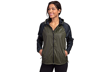 Image of Vortex Storm Silencer Rain Breaker Jacket - Womens, Forest Night, 2XL, 122-24-FNI2X