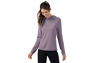 Image of Vortex Sun Slayer LS Hoodie - Womens, Extra Small, Grey Ridge Purple, 121-30-GRRXS