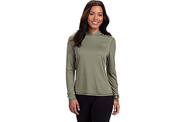 Image of Vortex Sun Slayer LS Hoodie - Womens, Lichen, M, 121-30-LICM