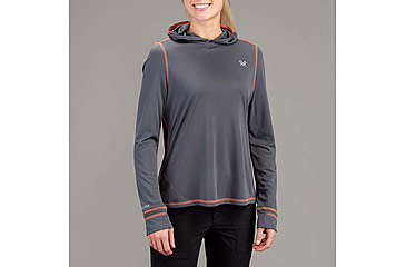 Image of Vortex Sun Slayer LS Hoodie - Womens, Turbulence, M, 121-30-TRBM