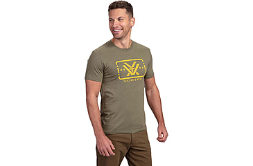 Image of Vortex Trigger Press SS T-Shirt - Mens, Military Heather, 3XL, 122-01-MIH3X