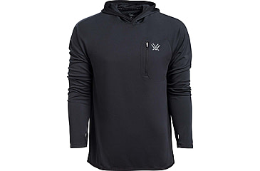 Image of Vortex Weekend Rucker Hooded Long Sleeve - Mens, Black, 3XL, 121-24-BLK3X