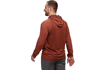 Image of Vortex Weekend Rucker Hooded Long Sleeve - Mens, Sequoia Heather, S, 121-24-SEHS