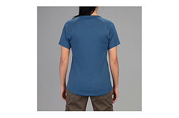 Image of Vortex Weekend Rucker Short Sleeve Top - Womens, Blue, Medium, 121-25-DKBM