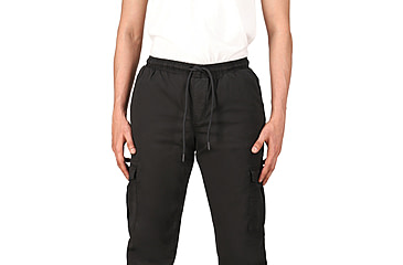 Image of White Duck Cargo Stretch Jogger Pants - Mens, Black, Medium, WD-JPC-BL-02