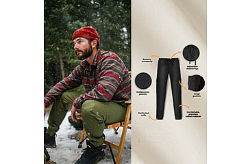 Image of White Duck Essential Stretch Jogger Pants - Mens, Olive, Large, WD-JP-OL-03