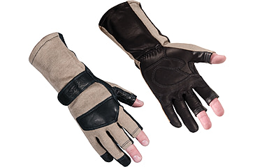 Image of Wiley X Aries Flight Gloves, Coyote, Medium, G311.ME
