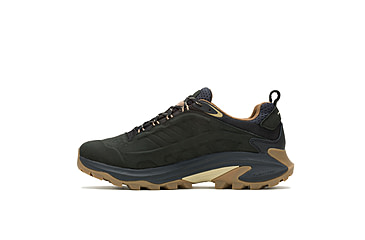 Image of Wolverine Moab Speed 2 Leather WP Hiking Shoes - Mens, Black, 13 US, J037783-13