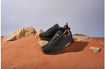 Image of Wolverine Moab Speed 2 Leather WP Hiking Shoes - Mens, Black, 13 US, J037783-13