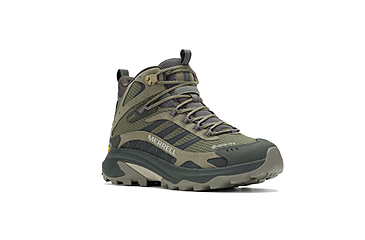 Image of Wolverine Moab Speed 2 Mid Gore-Tex Hiking Shoes - Mens, Olive, 10.5 US, J037979-10.5