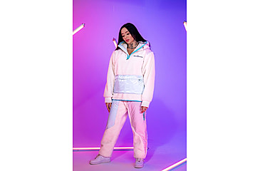 Image of Woodpecker Teddy Fleece Hoodie, Cream, S, WPU002A-CRE-S