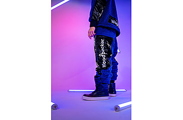 Image of Woodpecker Teddy Fleece Hoodie, Navy, S, WPU002A-NAV-S