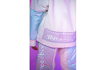 Image of Woodpecker Teddy Fleece Track Pants, Cream, L, WPU002B-CRE-L