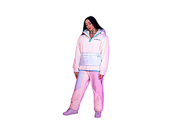 Image of Woodpecker Teddy Fleece Track Pants, Cream, Large, WPU002B-CRE-L