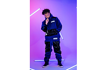 Image of Woodpecker Teddy Fleece Track Pants, Navy, M, WPU002B-NAV-M