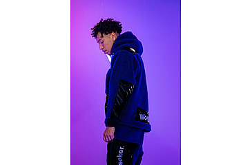 Image of Woodpecker Teddy Fleece Track Pants, Navy, M, WPU002B-NAV-M