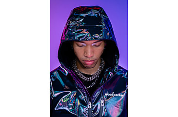 Image of Woodpecker Wind Shell - Mens, Raven Black, M, WPM011-RB-M