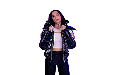 Image of Woodpecker Woody Bomber Jacket - Women's, Firebird, XLarge, WPW006-FB-XL