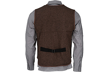 Image of Woolrich Utility 12 Full Zip Vest, Brown, M, 24188-B-M