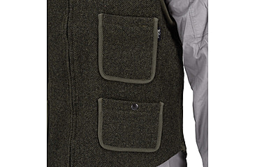 Image of Woolrich Utility 12 Full Zip Vest, Olive Green, M, 24188-OG-M