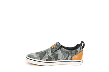 Image of Xtratuf Canvas Sharkbyte Deck Shoe - Womens, Black Camo, 9.5, XSW-002-BLK-095