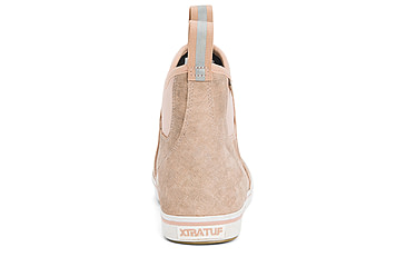 Image of Xtratuf Leather 6 in Ankle Deck Boot - Womens, Pink/Late/Cafe Cream, 9.5, XWAL-400-PNK-095