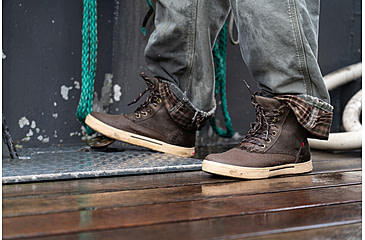 Image of Xtratuf Leather Ankle Deck Boot Lace Shoe - Mens, Chocolate, 8.5, LAL-900-BRN-085