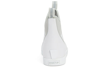 Image of Xtratuf Wheelhouse 6 in Ankle Deck Boot - Men's, 10 US, Medium, White, XMW-100-WHT-100