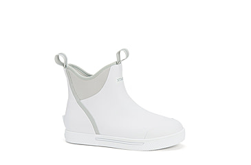 Image of Xtratuf Wheelhouse 6 in Ankle Deck Boot - Men's, 10 US, Medium, White, XMW-100-WHT-100