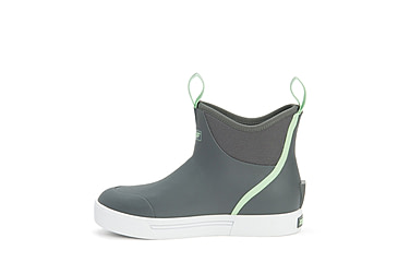 Image of Xtratuf Wheelhouse 6 in Ankle Deck Boot - Womens, Gray, 10, XWW-700-GRY-100