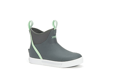 Image of Xtratuf Wheelhouse 6 in Ankle Deck Boot - Womens, Gray, 10, XWW-700-GRY-100