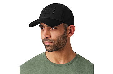 Image of Yeti Core Patch Trucker Hat Black on Black, Black, One Size, 21023005558