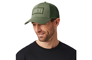 Image of Yeti Core Patch Trucker Hat Olive on Olive, Olive, One Size, 21023005561