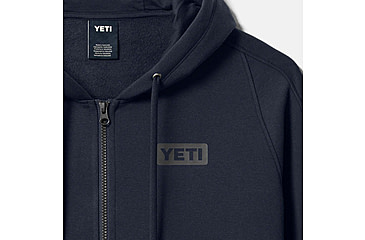 Image of Yeti Logo Badge FZ Hoodie - Mens
