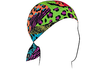 Image of Zan Headgear SportFlex Flydanna, Animal Block, SportFlex, ZL713