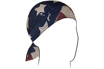 Image of Zan Headgear Polyester Flydanna, Patriot, Polyester, ZM408