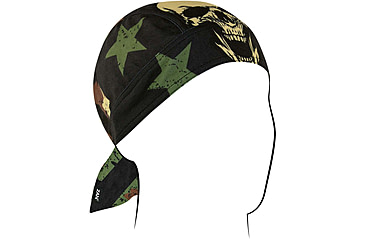 Image of Zan Headgear SportFlex Flydanna, Patriotic Woodland Camo, SportFlex, ZL456