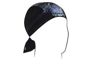 Image of Zan Headgear SportFlex Flydanna, One Size, Midnight Skull, ZL417