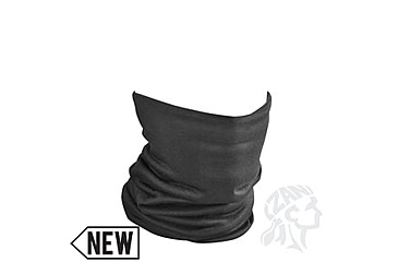Image of Zan Headgear Motley Tube, Fleece Lined, Solid Black TF114