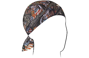 Image of Zan Headgear SportFlex Flydanna, One Size, Patriotic Forest Camo, ZL605