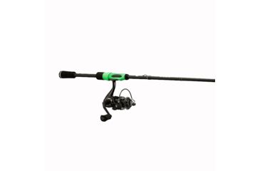 Image of Rapala Code M Spinning Combo, 2000 Size, Reel2pc, Black, 6ft6in, CBSC66M-2