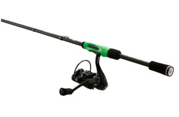 Image of Rapala Code ML Spinning Combo, 2000 Size, Reel2pc, Black, 6ft6in, CBSC66ML-2