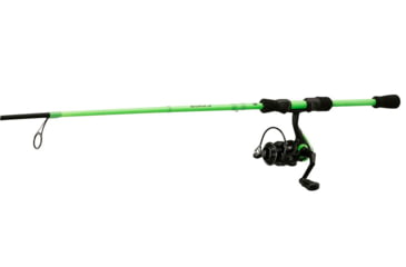 Image of Rapala Code MH Spinning Combo, 2000 Size, Reel, 2 PC, Neon, 6ft7in, CNC67MH-2